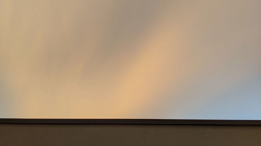 Low angle view of sky during sunset