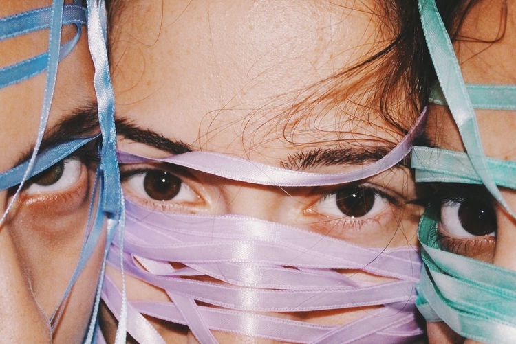 Up-close and Personal. Back in Weirdville. Portrait Human Eye Girls Fresh On Market 2017 The Portraitist - 2018 EyeEm Awards The Creative - 2018 EyeEm Awards