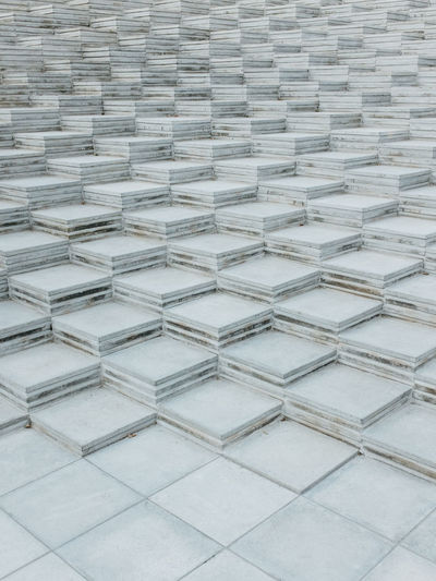 Full frame shot of tiled floor