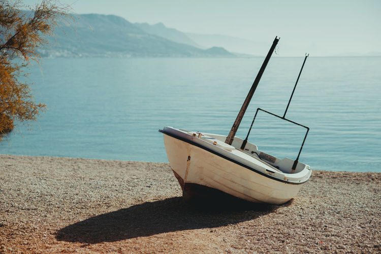 Boat in lake