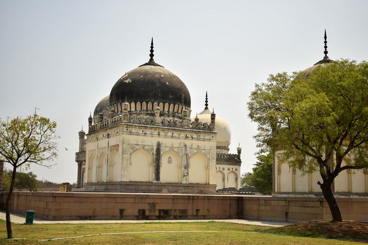 Sultan quli qutb mulk's tomb was built in 1543. seven tombs stock photography image