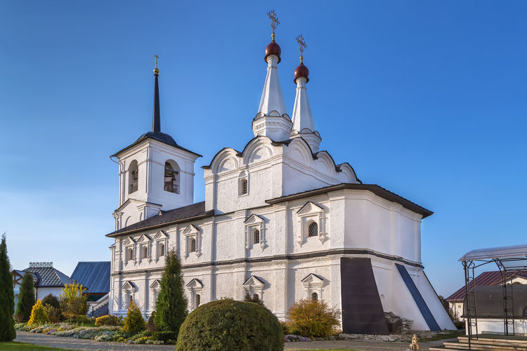 Vvedenskaya church in spaso-preobrazhensky vorotynsky monastery, kaluga, russia