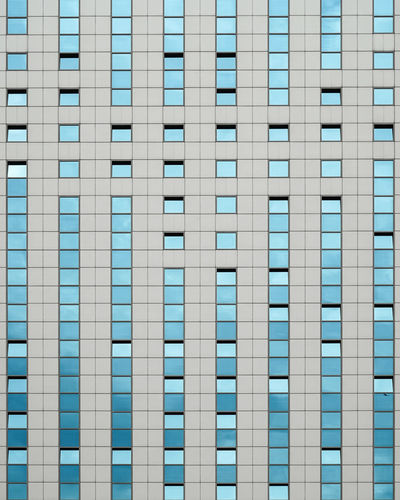 Full frame shot of modern building