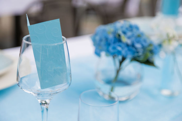 Close-up of wineglass