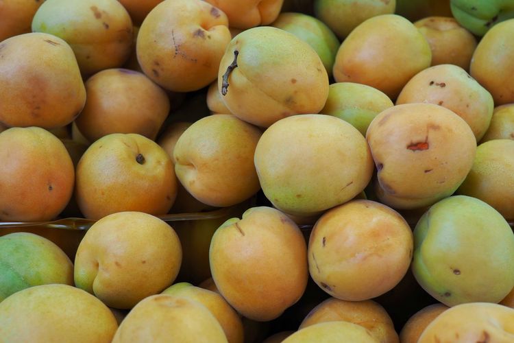 Full frame shot of fruits for sale at market stall