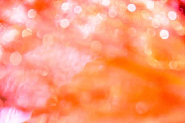 Defocused image of pink flower