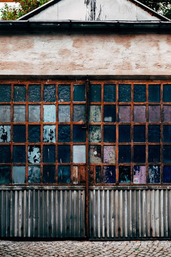 Window of building