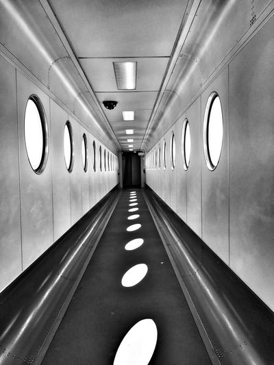 Passenger boarding bridge of airplane
