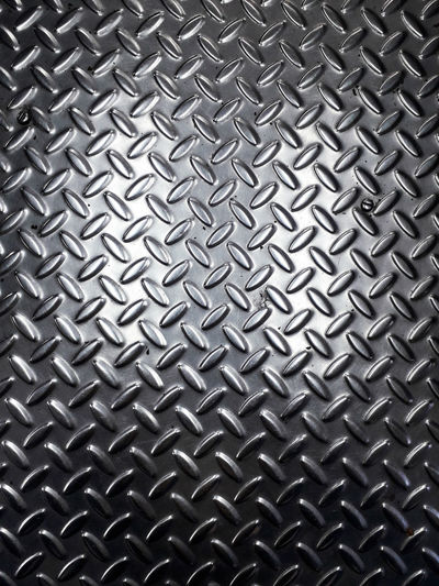 Full frame shot of patterned metal
