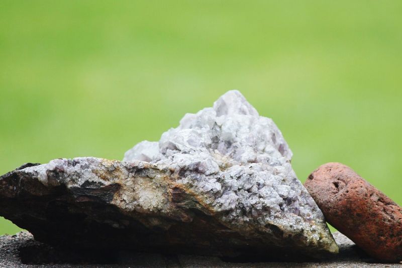 Close-up of rocks against blurred background