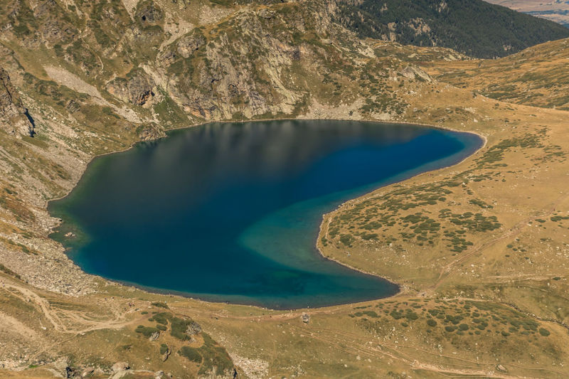 Seven rila lakes, bulgaria the kidney lake 