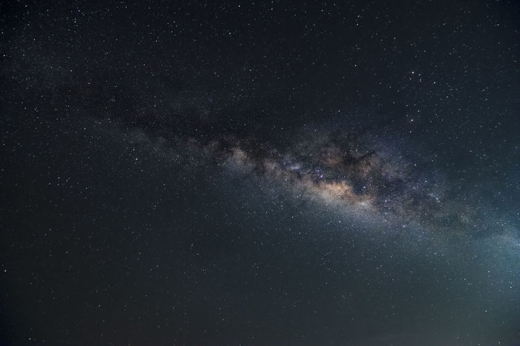 A beautiful milkyway in space