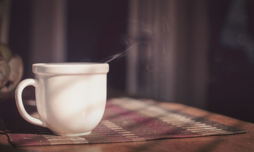 Close-up of coffee cup