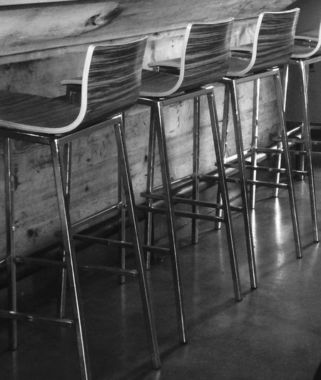 Close-up of chairs