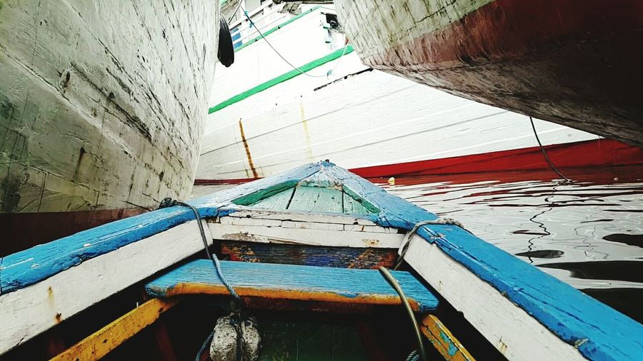 Boats in water