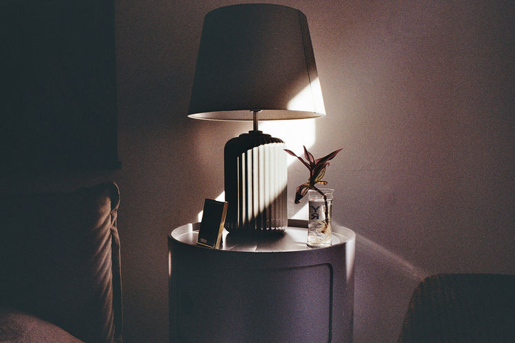 Illuminated electric lamp