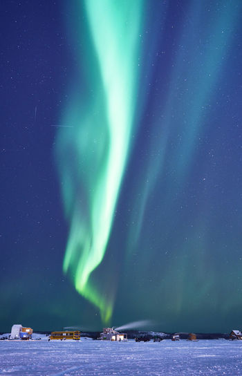 Northern lights in yellowknife