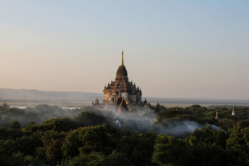 View of a temple