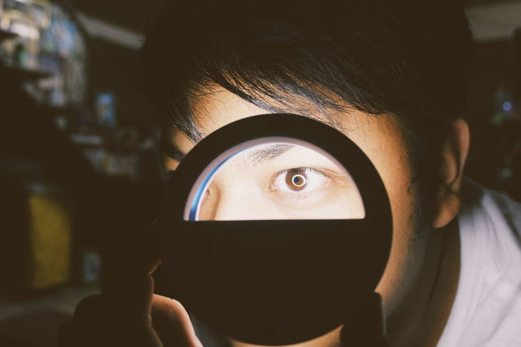 Close-up of human eye