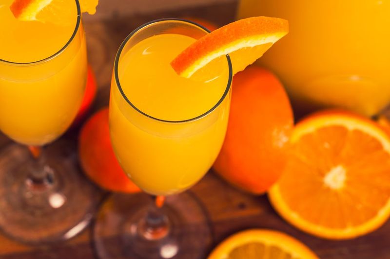 Close-up of orange juice