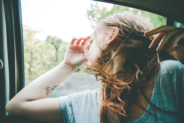 Hands Red Redhead Road Roads Travel Travel Photography Traveling Travelling Close-up Girl Girls Headshot Human Hand Lifestyles On The Road People Real People Red Hair Road Trip Roadtrip Travelphotography Wind Window Young Women Fresh On Market 2018 An Eye For Travel Press For Progress This Is Queer Summer Exploratorium This Is My Skin #FREIHEITBERLIN The Traveler - 2018 EyeEm Awards Summer Road Tripping This Is Natural Beauty Capture Tomorrow It's About The Journey