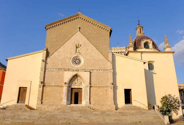Church in the historic center of orbetello