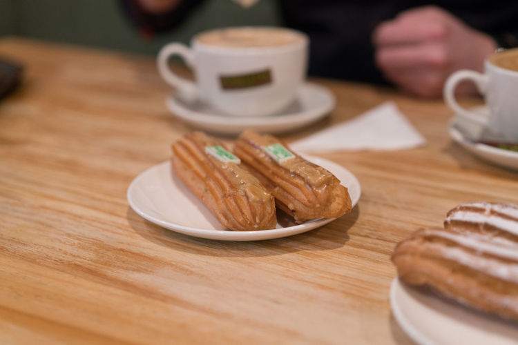 Close-up of coffee on table