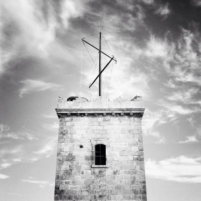 Low angle view of church against sky