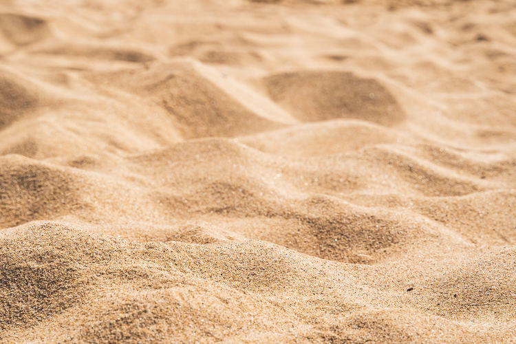 Full frame shot of sand dune