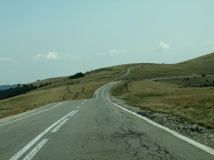 Empty road ahead
