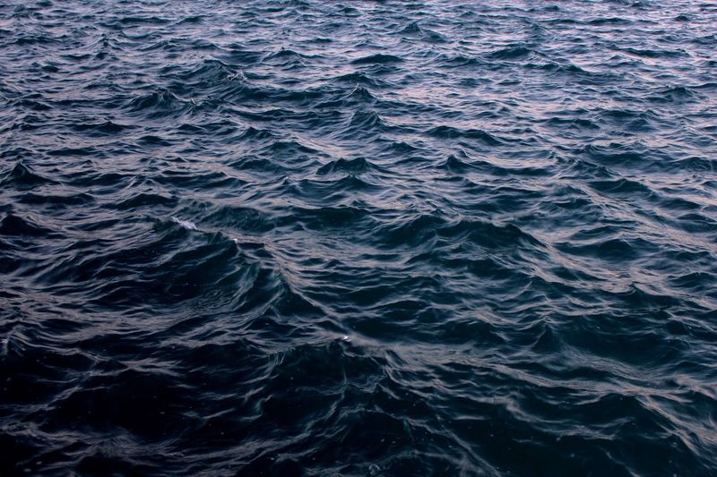 Full frame shot of sea waves
