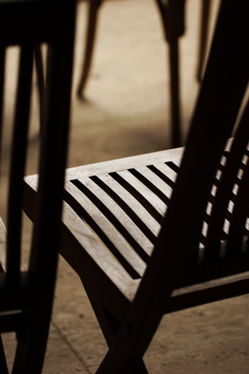Close-up of chair