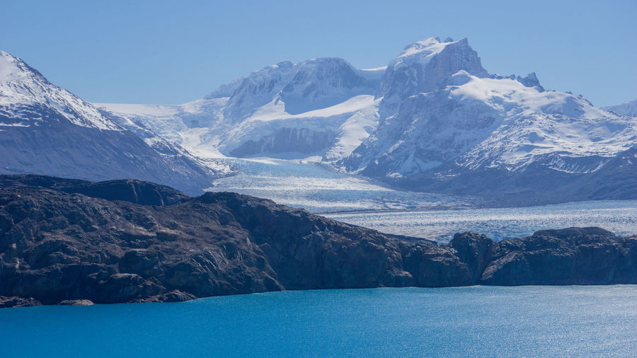 Glaciar upsala at patagônia argentina