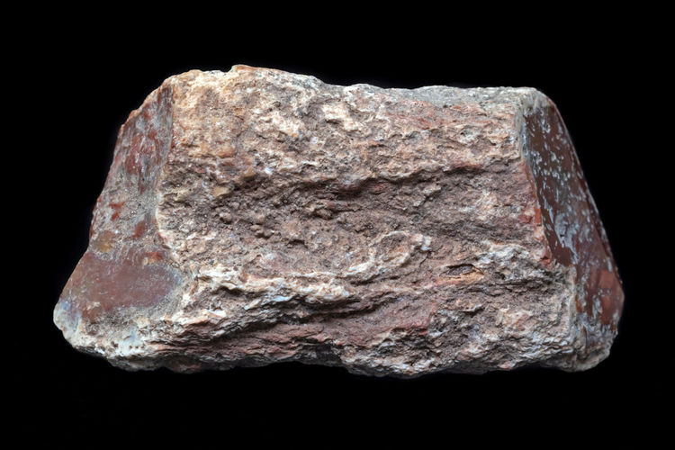 Close-up of rocks against black background