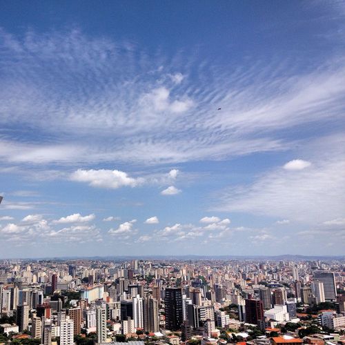 Cityscape against sky