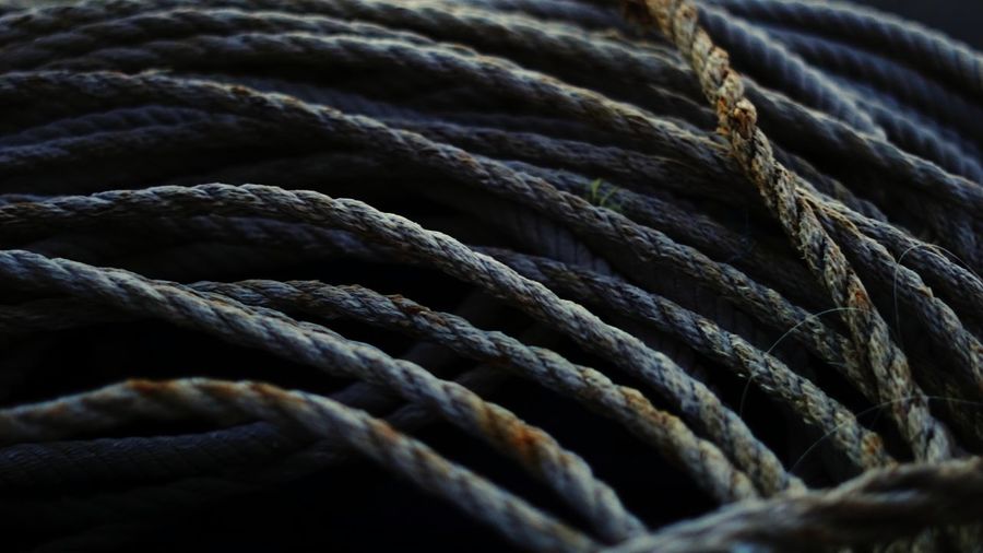 Detail shot of ropes