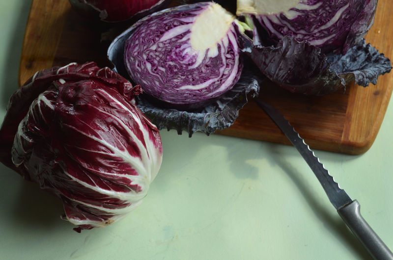 Detail shot of cabbage