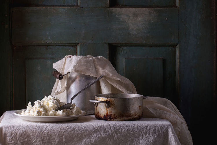 Retro rustic still life