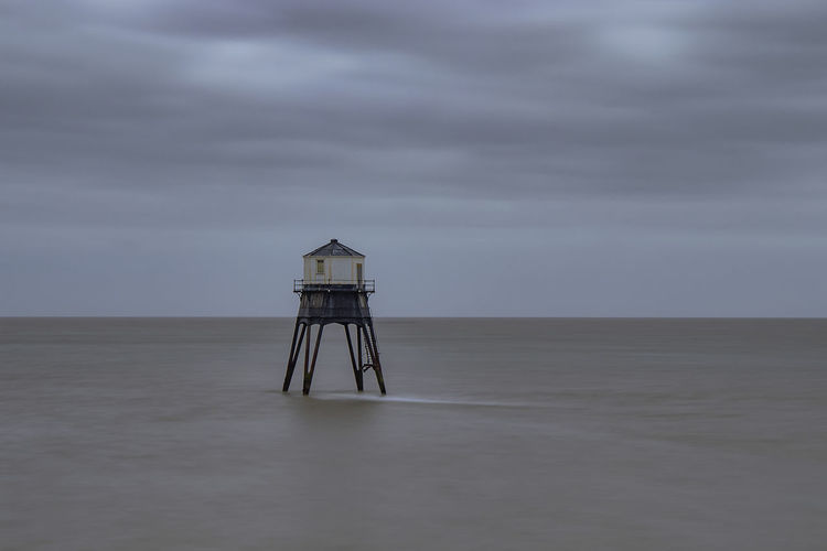 The victorian-era lighthouse at dovercourt in essex, uk