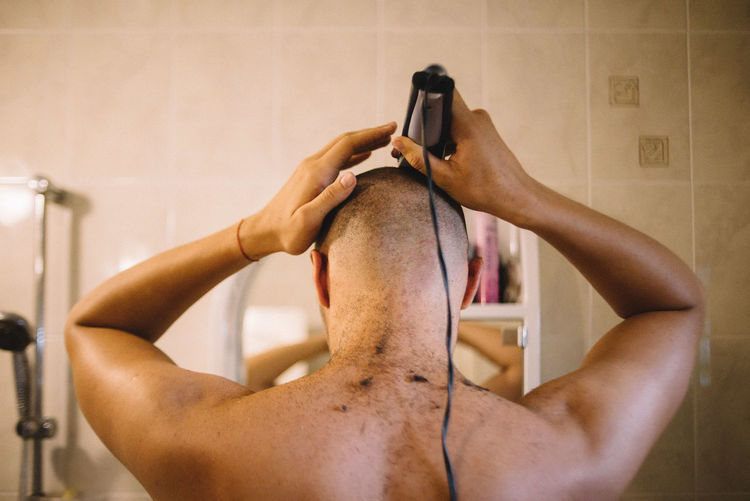 From the Left Bank series. Alexander shaves his head preparing to the Millitary service. Ribnita, Transnistrian region, Republic of Moldova. The Photojournalist - 2017 EyeEm Awards Documentary Documentary Photography
