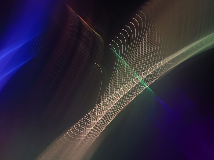 Full frame shot of multi colored light pattern