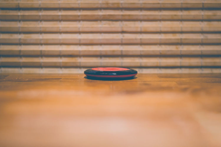 Close-up of ball on table