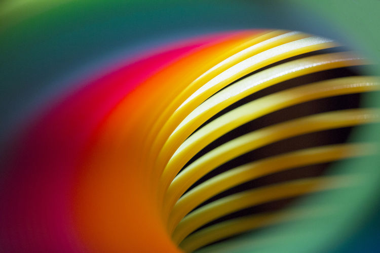 Close-up of multi colored object