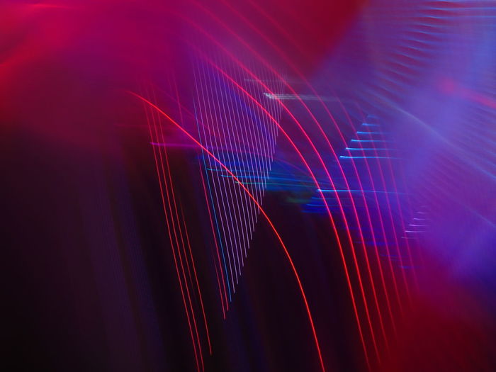 Light painting at night