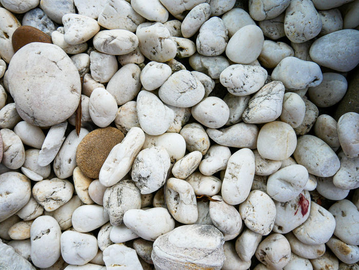 Full frame shot of pebbles for sale