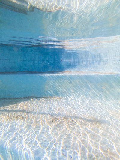 Swimming pool in sea