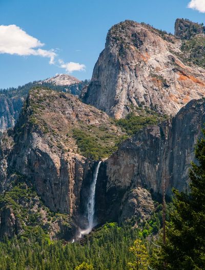 View of waterfall