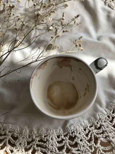 Close-up of coffee cup