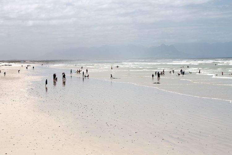 People on beach