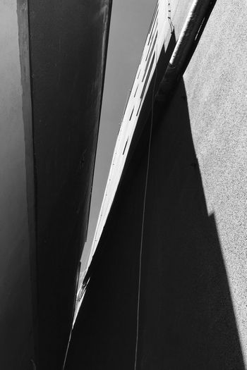 Close-up of shadow of building
